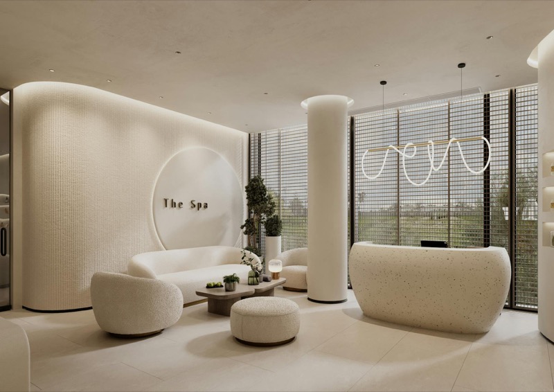 Woman receiving professional facial treatment at Solara Aesthetics