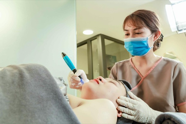 Dermal filler treatment consultation at Solara Aesthetics